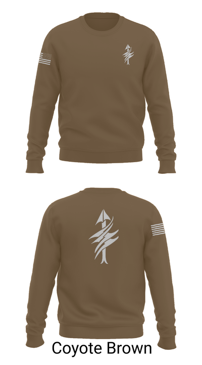 3rd Battalion 2nd Marines Scout Sniper Platoon 1879947 Crew Neck Sweatshirt - 5