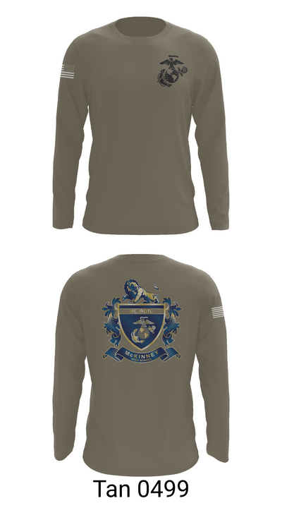 MHS MCJROTC 59562890 Long Sleeve Performance Shirt - 66
