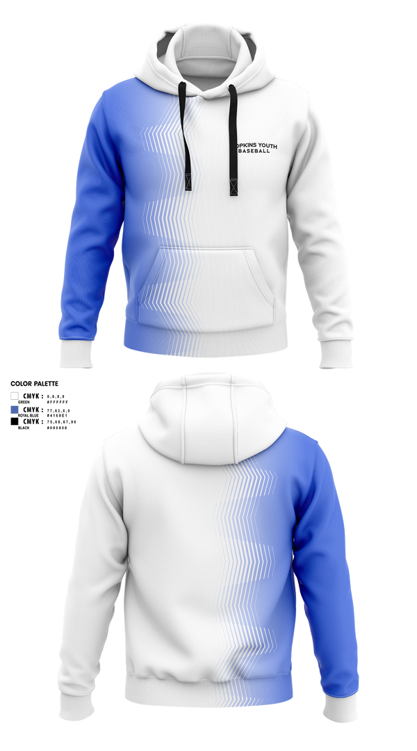 Hoodie, Hopkins Youth Baseball Association, Baseball, Teamtime, Team time, sublimation, custom sports apparel, team uniforms, spirit wear, spiritwear, sports uniforms, custom shirts, team store, custom team store, fundraiser sports, apparel fundraiser