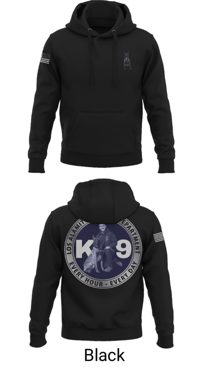 Los Alamitos Police K9 92789810 Hoodie - 36