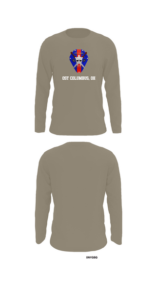 Long Sleeve Performance Shirt, OST COLUMBUS, OH, Marines, Teamtime, Team time, sublimation, custom sports apparel, team uniforms, spirit wear, spiritwear, sports uniforms, custom shirts, team store, custom team store, fundraiser sports, apparel fundraiser