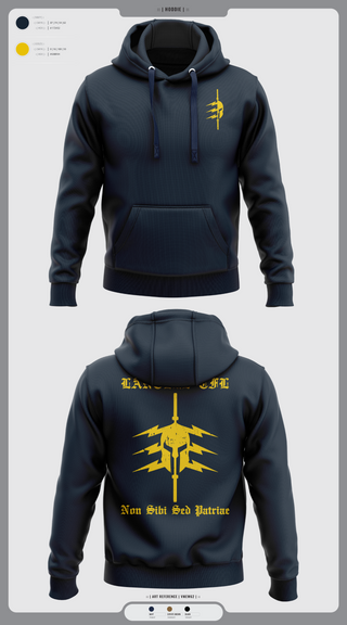 Hoodie, LANCERS ACFL, Navy, Teamtime, Team time, sublimation, custom sports apparel, team uniforms, spirit wear, spiritwear, sports uniforms, custom shirts, team store, custom team store, fundraiser sports, apparel fundraiser
