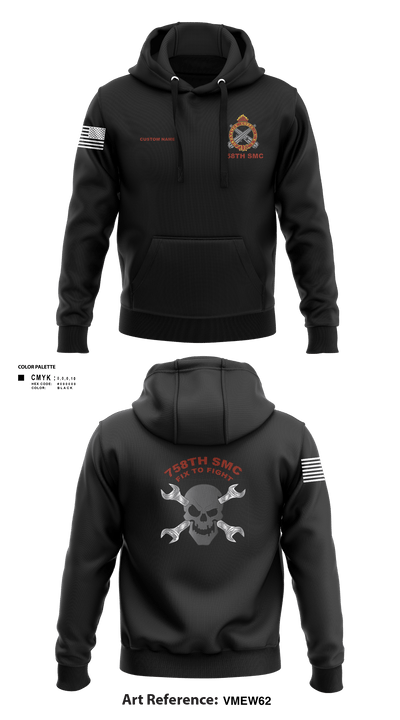 758th SMC 429395 Hoodie - 6