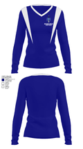 iMater Knights 12068030 Women's Long Sleeve V-neck Shirt - 28