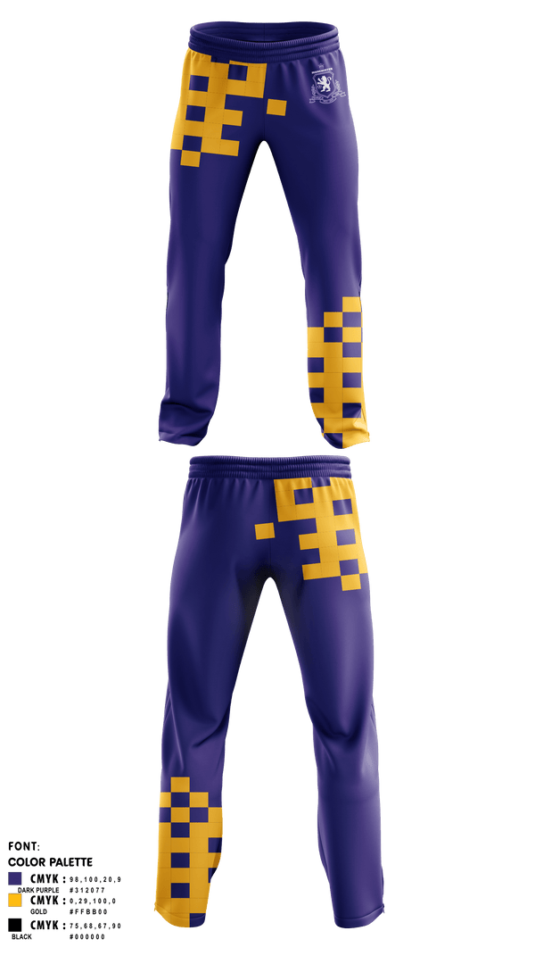Sweatpants, Lions, Spirit Store, Teamtime, Team time, sublimation, custom sports apparel, team uniforms, spirit wear, spiritwear, sports uniforms, custom shirts, team store, custom team store, fundraiser sports, apparel fundraiser