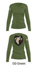 325th Tactical PSYOP Co. (A) 55785054 Women's Long Sleeve V-neck Shirt - 57
