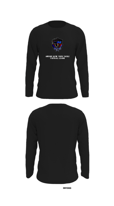 Anthony Wayne Youth Tackle Football League 48655260 Long Sleeve Performance Shirt - 27