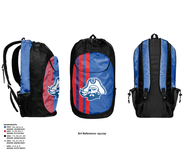 Gear Bag, San Leandro High School Golf, Golf, Teamtime, Team time, sublimation, custom sports apparel, team uniforms, spirit wear, spiritwear, sports uniforms, custom shirts, team store, custom team store, fundraiser sports, apparel fundraiser