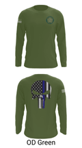 BROWARD SHERIFF EXPLORERS 82961941 Long Sleeve Performance Shirt - 44
