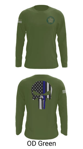 Long Sleeve Performance Shirt, BROWARD SHERIFF EXPLORERS, Police, Teamtime, Team time, sublimation, custom sports apparel, team uniforms, spirit wear, spiritwear, sports uniforms, custom shirts, team store, custom team store, fundraiser sports, apparel fundraiser