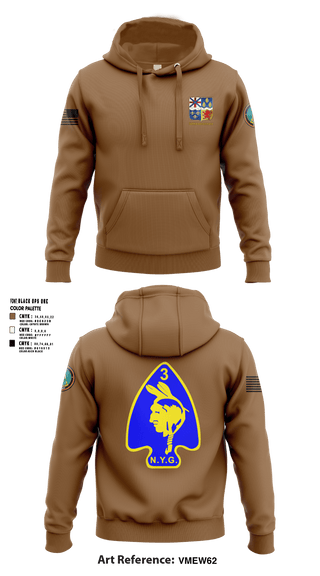 Hoodie, 56th  Company 3rd Platoon, National Guard, Teamtime, Team time, sublimation, custom sports apparel, team uniforms, spirit wear, spiritwear, sports uniforms, custom shirts, team store, custom team store, fundraiser sports, apparel fundraiser