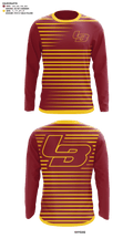 Los Banos High School Cross Country 74839539 Long Sleeve Performance Shirt - 1