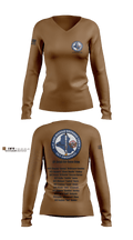 undefined Women's Long Sleeve V-neck Shirt - 6