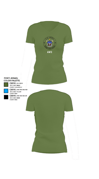 Women's Short Sleeve Vneck Shirt, AWC, , Teamtime, Team time, sublimation, custom sports apparel, team uniforms, spirit wear, spiritwear, sports uniforms, custom shirts, team store, custom team store, fundraiser sports, apparel fundraiser