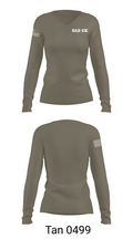 512 CE 64109382 Women's Long Sleeve V-neck Shirt - 77