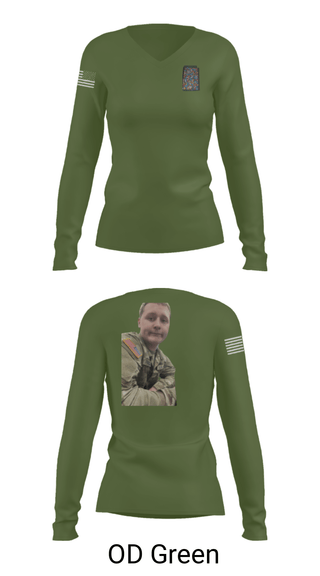Women's Long Sleeve Vneck Shirt, 440 th Chem, Army, Teamtime, Team time, sublimation, custom sports apparel, team uniforms, spirit wear, spiritwear, sports uniforms, custom shirts, team store, custom team store, fundraiser sports, apparel fundraiser