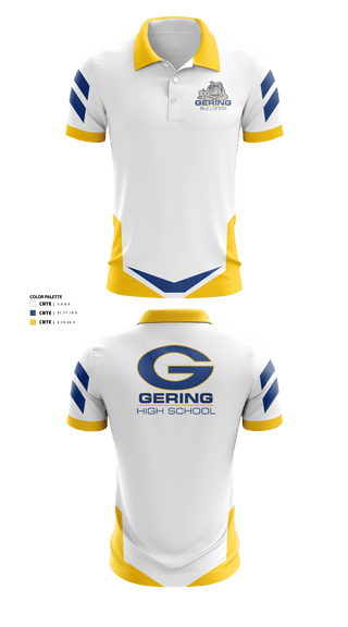 Short Sleeve Performance Polo, Gering High School Golf, Golf, Teamtime, Team time, sublimation, custom sports apparel, team uniforms, spirit wear, spiritwear, sports uniforms, custom shirts, team store, custom team store, fundraiser sports, apparel fundraiser