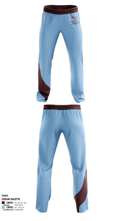 Kankakee High School Band 16821131 Sweatpants - 1