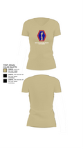 100th Battalion 442nd Infantry Delta dragons 60081058 Women's Short Sleeve V-neck Shirt - 84
