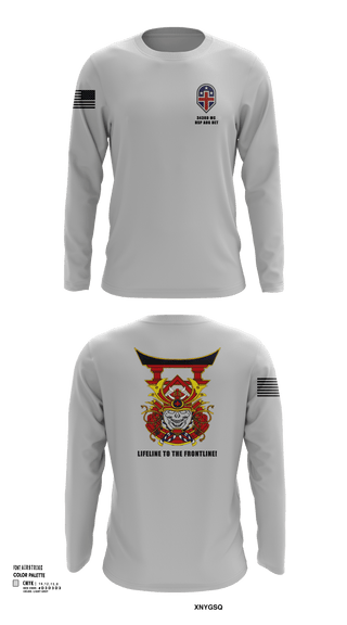 Long Sleeve Performance Shirt, 343rd Medical Hospital Augmentation Detachment, , Teamtime, Team time, sublimation, custom sports apparel, team uniforms, spirit wear, spiritwear, sports uniforms, custom shirts, team store, custom team store, fundraiser sports, apparel fundraiser