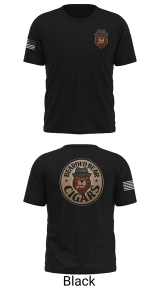 Old School Cotton Feel Shirt, Bearded Bear Cigars, , Teamtime, Team time, sublimation, custom sports apparel, team uniforms, spirit wear, spiritwear, sports uniforms, custom shirts, team store, custom team store, fundraiser sports, apparel fundraiser