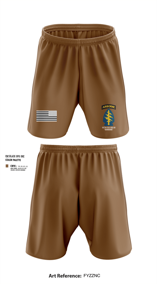 Athletic Shorts With Pockets, 197th STSC (SO)(A), National Guard, Teamtime, Team time, sublimation, custom sports apparel, team uniforms, spirit wear, spiritwear, sports uniforms, custom shirts, team store, custom team store, fundraiser sports, apparel fundraiser