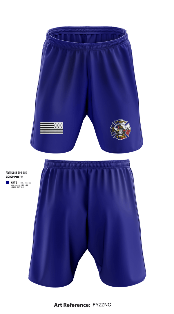 Athletic Shorts With Pockets, MCESD4, Fire Department, Teamtime, Team time, sublimation, custom sports apparel, team uniforms, spirit wear, spiritwear, sports uniforms, custom shirts, team store, custom team store, fundraiser sports, apparel fundraiser