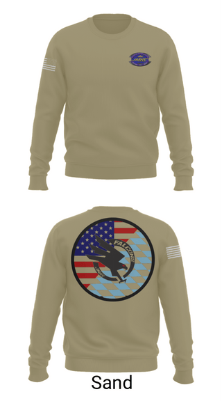 Crew Neck Sweatshirt, Falcon Team, JMRC, Army, Teamtime, Team time, sublimation, custom sports apparel, team uniforms, spirit wear, spiritwear, sports uniforms, custom shirts, team store, custom team store, fundraiser sports, apparel fundraiser