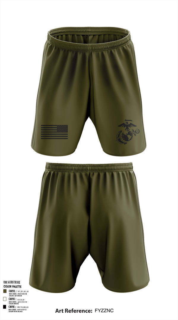 Athletic Shorts With Pockets, MHS MCJROTC, Marines, Teamtime, Team time, sublimation, custom sports apparel, team uniforms, spirit wear, spiritwear, sports uniforms, custom shirts, team store, custom team store, fundraiser sports, apparel fundraiser