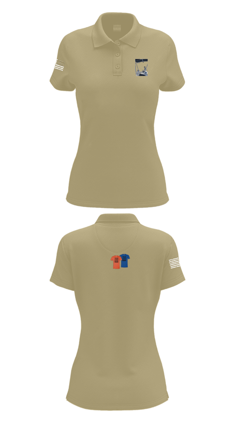 Women's Short Sleeve Performance Polo, 53 weg, Air Force, Teamtime, Team time, sublimation, custom sports apparel, team uniforms, spirit wear, spiritwear, sports uniforms, custom shirts, team store, custom team store, fundraiser sports, apparel fundraiser