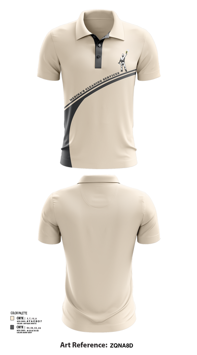 Medina’s cleaning services 68179867 Short Sleeve Performance Polo - 102
