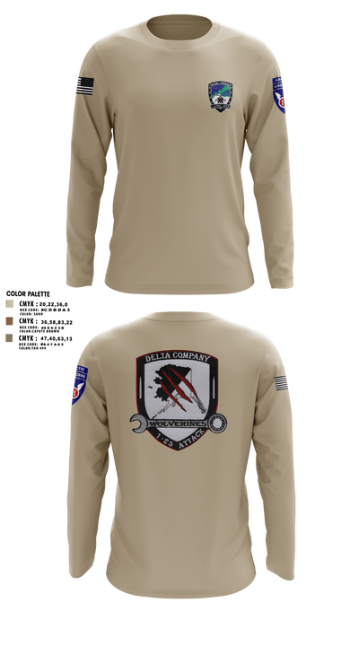 A Co. 1-25 AB 61275281 Long Sleeve Performance Shirt - 1
