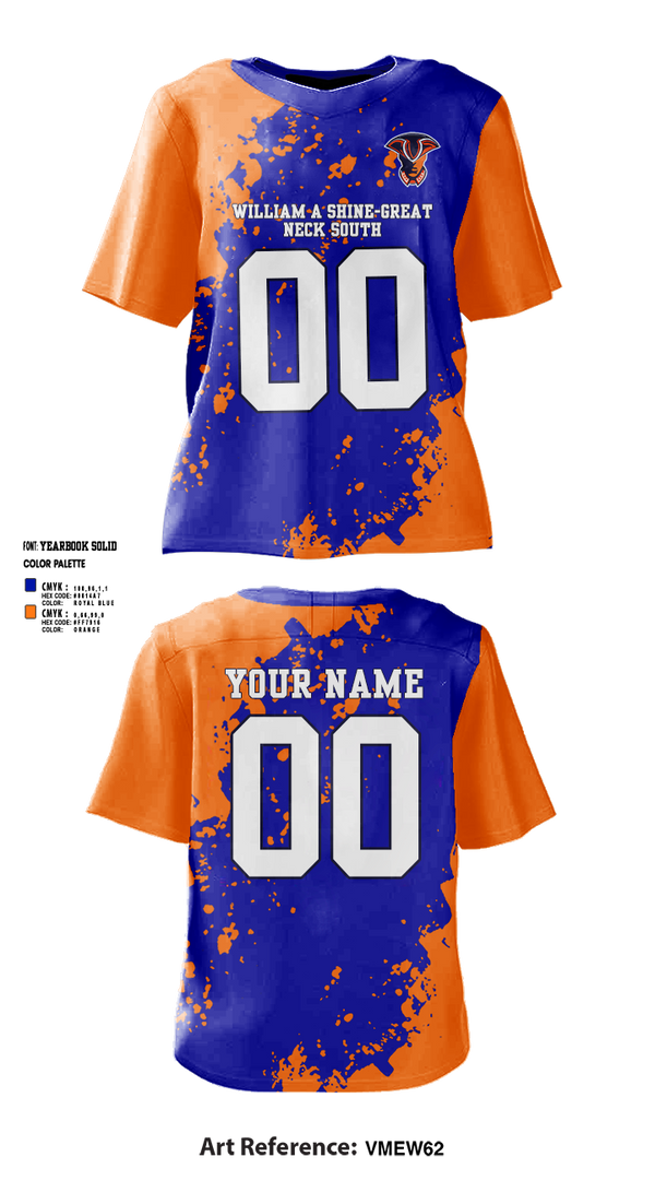 Womens Lacrosse Jersey, William A Shine-Great Neck South High School Lacrosse, Women's Lacrosse, Teamtime, Team time, sublimation, custom sports apparel, team uniforms, spirit wear, spiritwear, sports uniforms, custom shirts, team store, custom team store, fundraiser sports, apparel fundraiser