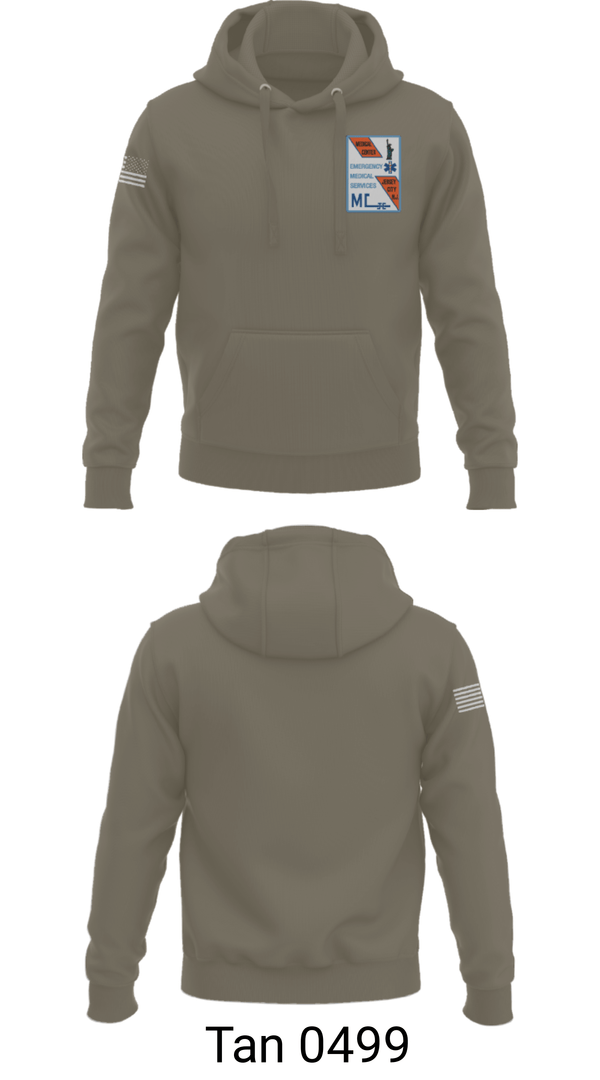 Hoodie, RWJ JCMC, Fire Department, Teamtime, Team time, sublimation, custom sports apparel, team uniforms, spirit wear, spiritwear, sports uniforms, custom shirts, team store, custom team store, fundraiser sports, apparel fundraiser