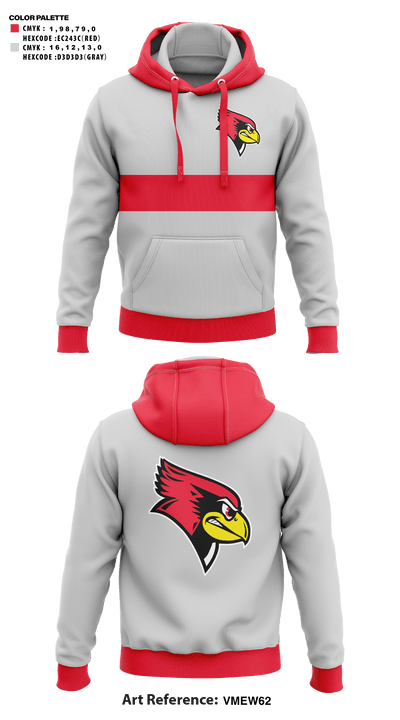 Central Junior High School Golf 27660603 Hoodie - 41