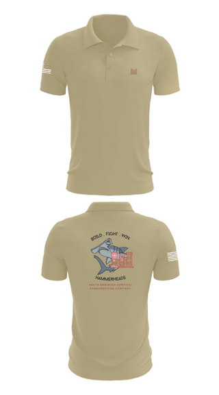 Short Sleeve Performance Polo, 465 EVCC, Army, Teamtime, Team time, sublimation, custom sports apparel, team uniforms, spirit wear, spiritwear, sports uniforms, custom shirts, team store, custom team store, fundraiser sports, apparel fundraiser