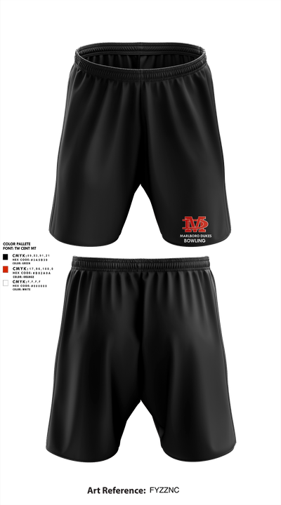 Marlboro Dukes 19231300 Athletic Shorts With Pockets - 1 (1)
