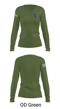 Badger platoon 90224478 Women's Long Sleeve V-neck Shirt - 31