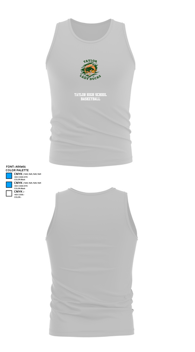 Taylor High School Basketball 61945648 Tank Top - 13