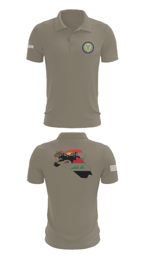 Short Sleeve Performance Polo, 44th ICBT, National Guard, Teamtime, Team time, sublimation, custom sports apparel, team uniforms, spirit wear, spiritwear, sports uniforms, custom shirts, team store, custom team store, fundraiser sports, apparel fundraiser