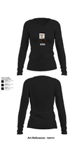 SCPOA 35279969 Women's Long Sleeve V-neck Shirt - 21