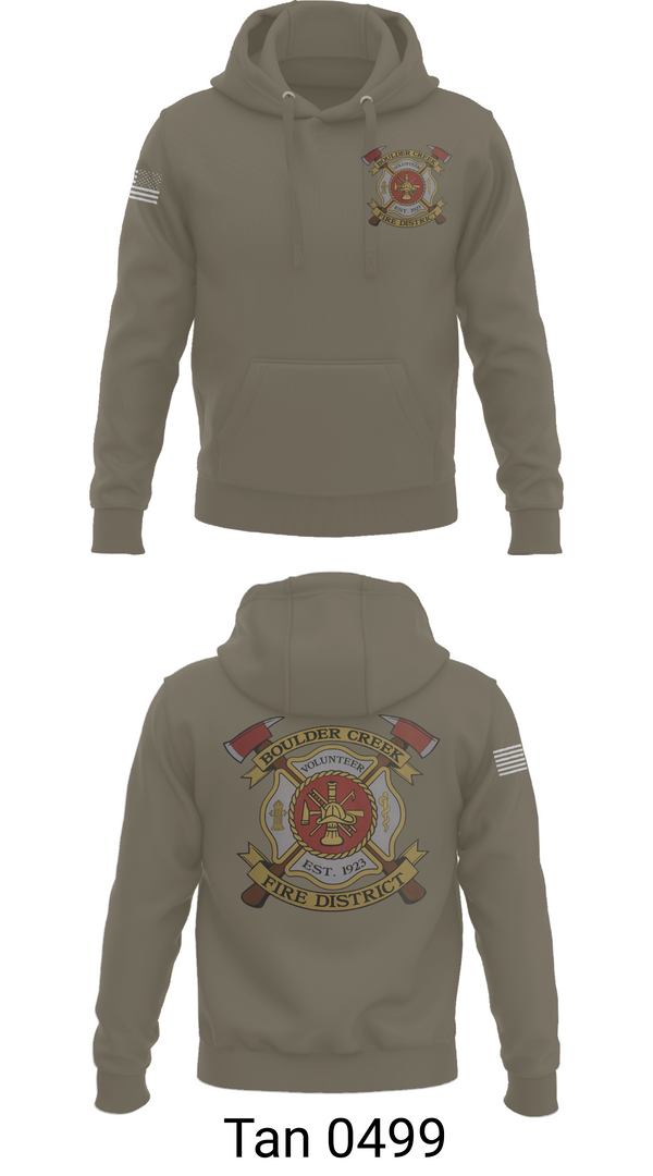 Hoodie, Boulder creek fire, , Teamtime, Team time, sublimation, custom sports apparel, team uniforms, spirit wear, spiritwear, sports uniforms, custom shirts, team store, custom team store, fundraiser sports, apparel fundraiser