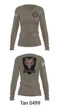 1-82nd CAB 46571810 Women's Long Sleeve V-neck Shirt - 54