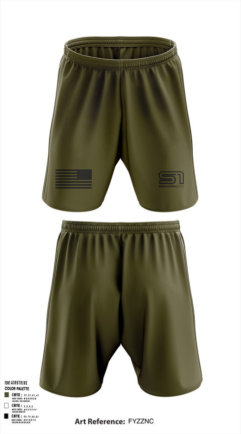 Athletic Shorts With Pockets, VMFA-242, Marines, Teamtime, Team time, sublimation, custom sports apparel, team uniforms, spirit wear, spiritwear, sports uniforms, custom shirts, team store, custom team store, fundraiser sports, apparel fundraiser