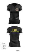 FBI Citizens Academy 38142590 Women's Short Sleeve V-neck Shirt - 101