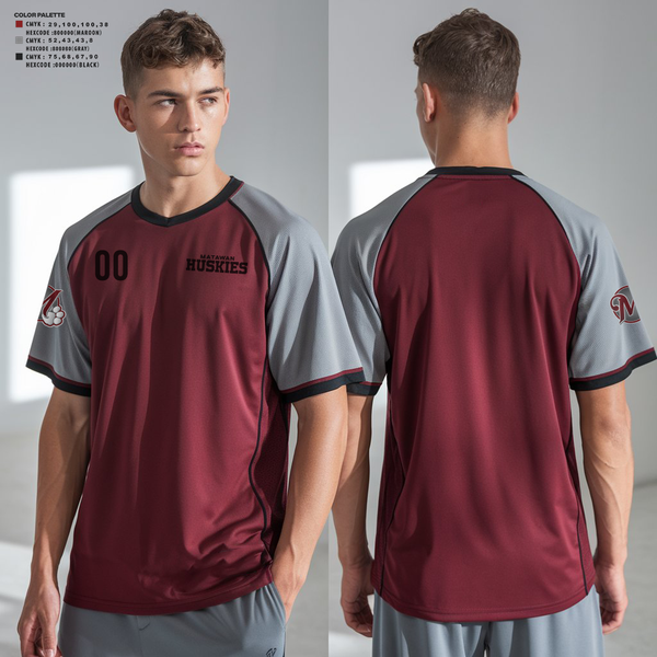 Short Sleeve Performance Shirt, Matawam Huskies, Baseball, Teamtime, Team time, sublimation, custom sports apparel, team uniforms, spirit wear, spiritwear, sports uniforms, custom shirts, team store, custom team store, fundraiser sports, apparel fundraiser