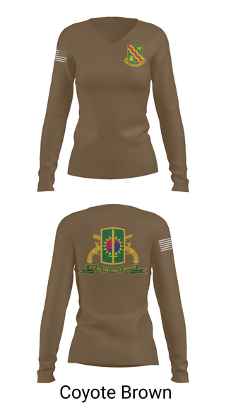Womens Long Sleeve Vneck Shirt, 728th MP, Army, Teamtime, Team time, sublimation, custom sports apparel, team uniforms, spirit wear, spiritwear, sports uniforms, custom shirts, team store, custom team store, fundraiser sports, apparel fundraiser