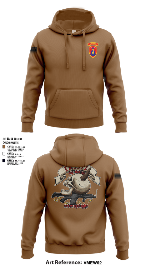 Hoodie, TM 2, B TRP, 3rd SQDN, 3 SFAB, Army, Teamtime, Team time, sublimation, custom sports apparel, team uniforms, spirit wear, spiritwear, sports uniforms, custom shirts, team store, custom team store, fundraiser sports, apparel fundraiser