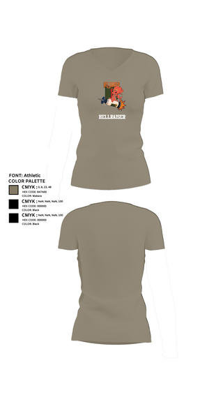 Womens Short Sleeve Vneck Shirt, Hellraiser, , Teamtime, Team time, sublimation, custom sports apparel, team uniforms, spirit wear, spiritwear, sports uniforms, custom shirts, team store, custom team store, fundraiser sports, apparel fundraiser