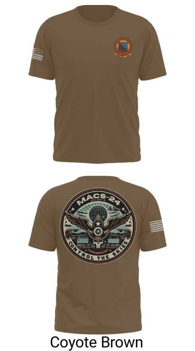 MACS 24 ATC Detachment A 44411642 Short Sleeve Performance Shirt - 16